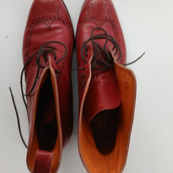 Dress Boots Carmina Shoemaker by Jose Pujadas Goodyer Hand Made Size 6 or 6.5 - Picture 9 of 16